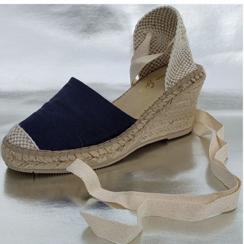 burlap sandal